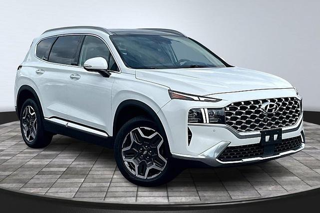 Photo of 2023 Serenity White Pearl Hyundai SANTA FE