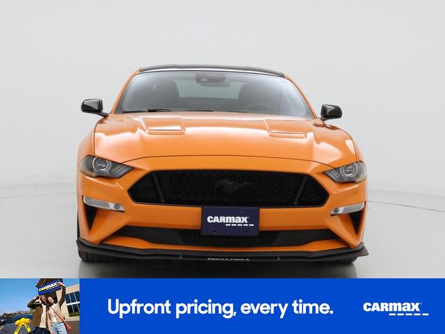 Photo of 2021 Orange Ford Mustang