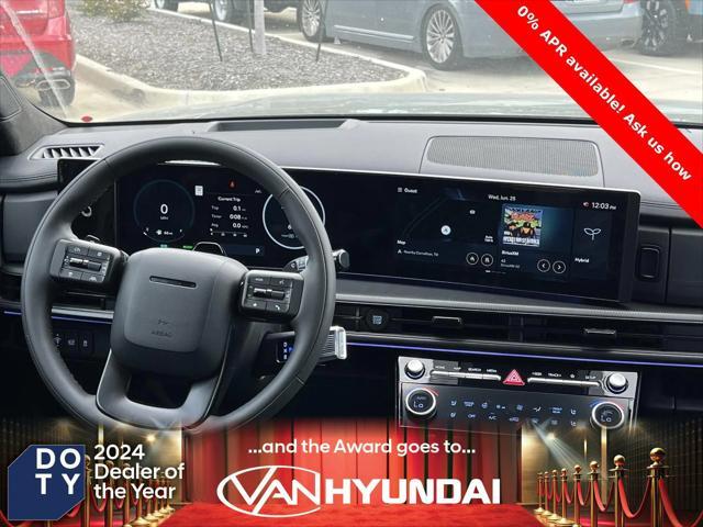 Photo of 2025 Hampton Gray Hyundai SANTA FE HEV