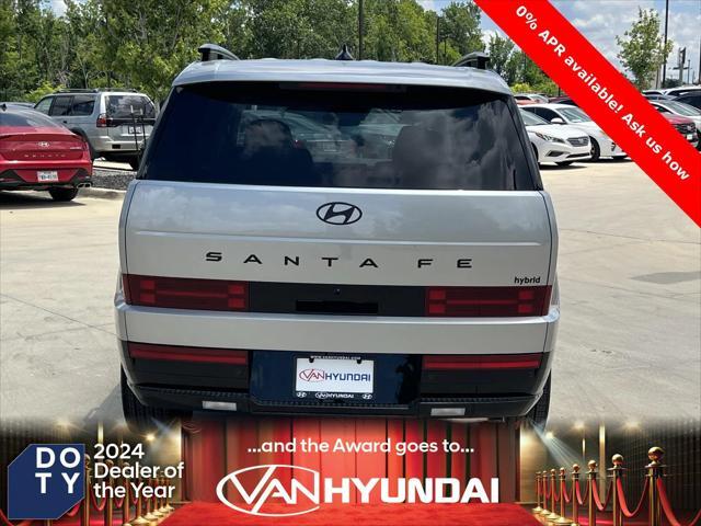 Photo of 2025 Shimmering Silver Hyundai SANTA FE HEV