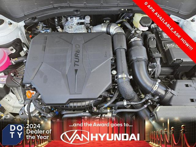 Photo of 2025 Serenity White Hyundai SANTA FE