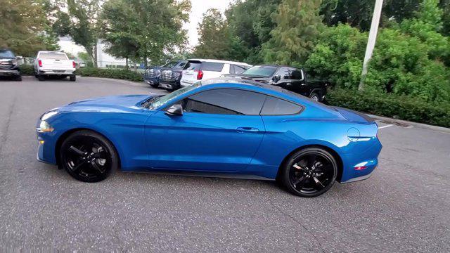 Photo of 2021 Velocity Blue Metallic Ford Mustang