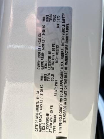 Photo of 2023 Bright White Clearcoat RAM ProMaster 2500