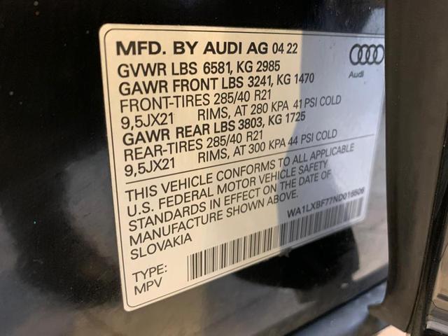 Photo of 2022 Mythos Black Metallic Audi Q7