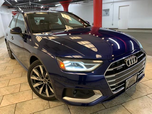 Photo of 2022 Navarra Blue Metallic Audi A4