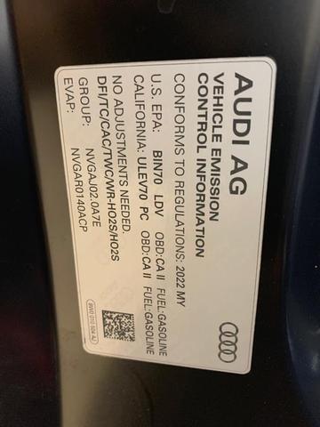 Photo of 2022 Navarra Blue Metallic Audi A4