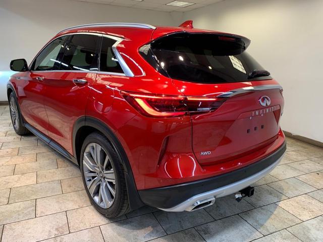Photo of 2021 Dynamic Sunstone Red INFINITI QX50