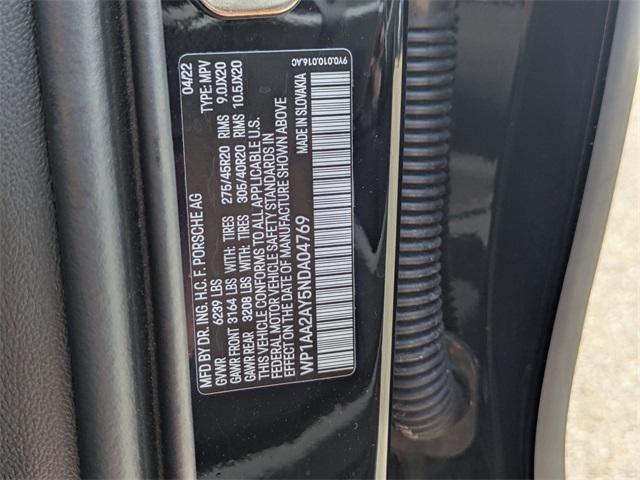 Photo of 2022 Black Porsche Cayenne