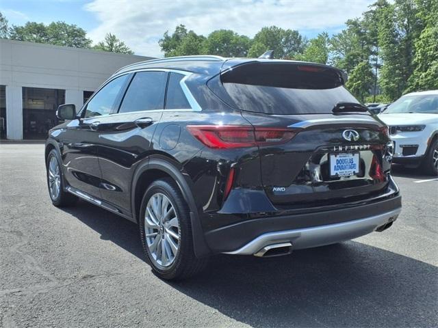 Photo of 2024 Black Obsidian INFINITI QX50