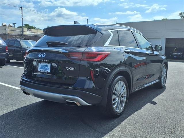 Photo of 2024 Black Obsidian INFINITI QX50