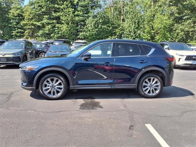 Photo of 2021 Deep Crystal Blue Mica Mazda CX-5