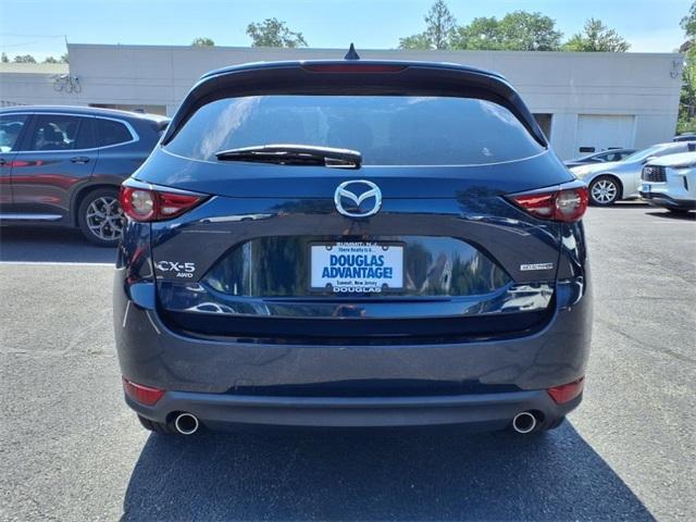 Photo of 2021 Deep Crystal Blue Mica Mazda CX-5