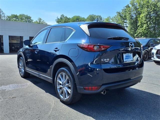 Photo of 2021 Deep Crystal Blue Mica Mazda CX-5