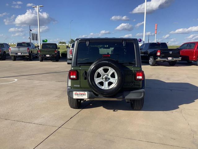 Photo of 2021 Sarge Green Clearcoat Jeep Wrangler