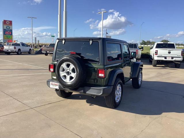 Photo of 2021 Sarge Green Clearcoat Jeep Wrangler