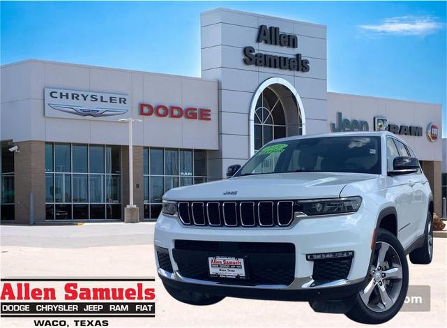 Photo of 2022 Bright White Clearcoat Jeep Grand Cherokee L