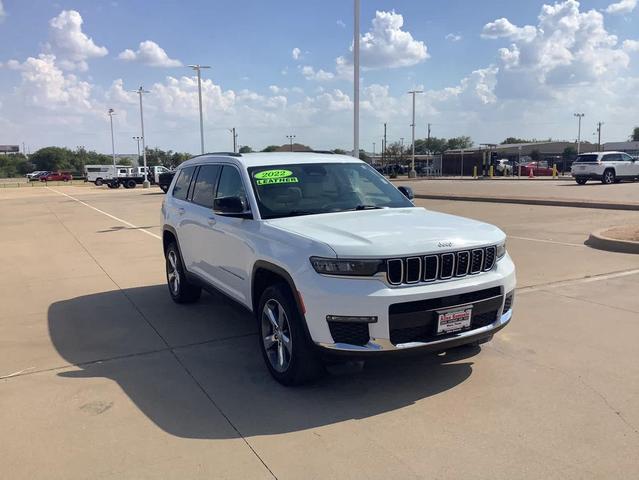 Photo of 2022 Bright White Clearcoat Jeep Grand Cherokee L