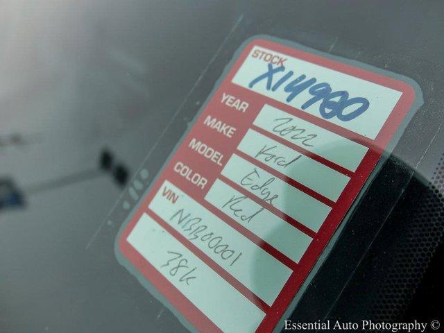 Photo of 2022 Rapid Red Metallic Tinted Clearcoat Ford Edge
