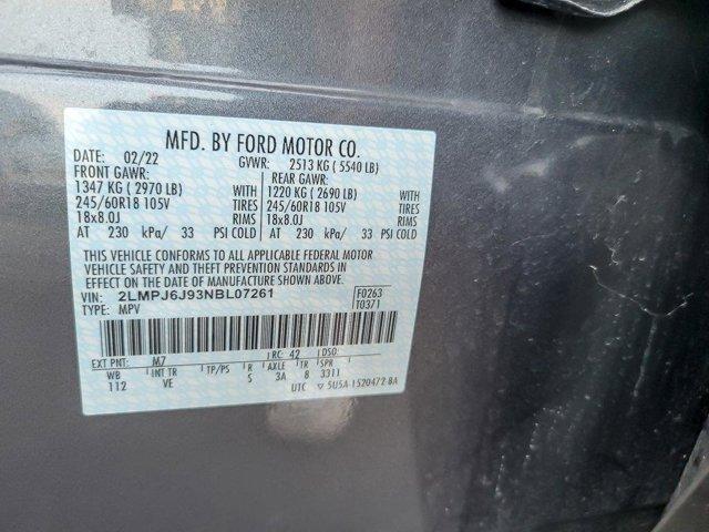 Photo of 2022 Metallic Lincoln Nautilus