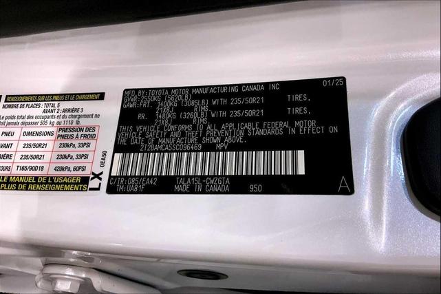 Photo of 2025 Eminent White Pearl Lexus RX 350