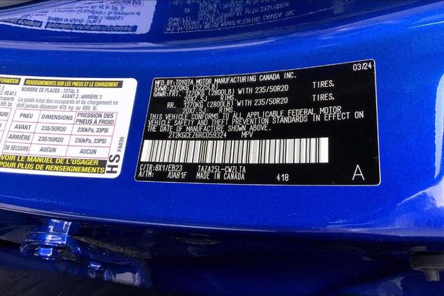 Photo of 2024 Ultrasonic Blue Mica Lexus NX 350