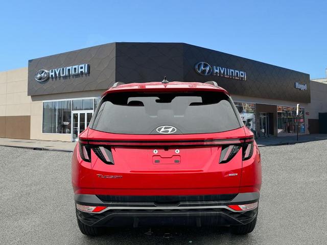 Photo of 2022 Calypso Red Hyundai TUCSON