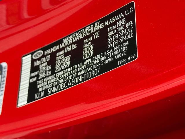 Photo of 2022 Calypso Red Hyundai TUCSON