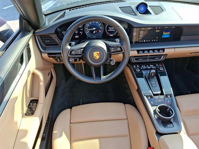 Photo of 2021 Gentian Blue Metallic Porsche 911