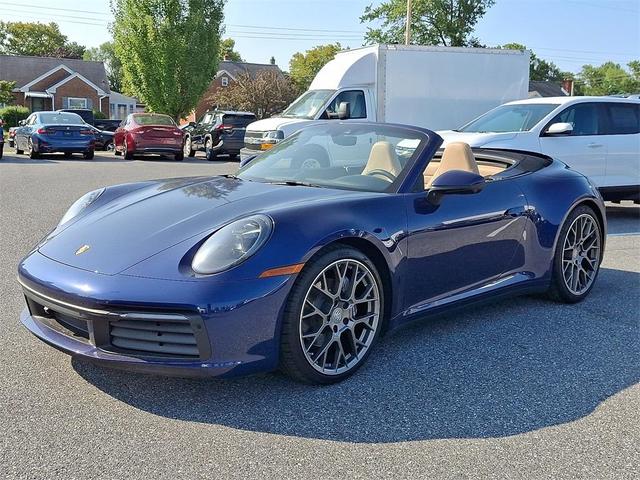 Photo of 2021 Gentian Blue Metallic Porsche 911