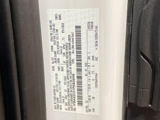 Photo of 2023 White Ford Transit-350