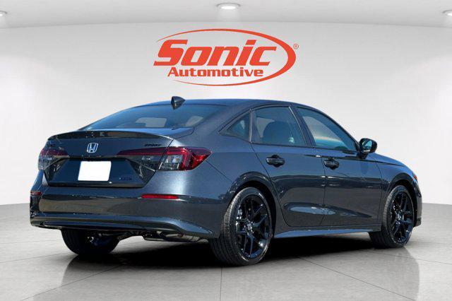 Photo of 2026 Meteorite Gray Metallic Honda Civic Hybrid