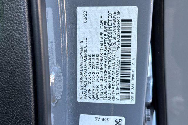 Photo of 2023 Urban Gray Pearl Honda Accord Hybrid