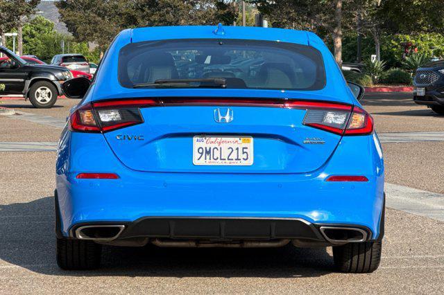 Photo of 2022 Boost Blue Pearl Honda Civic