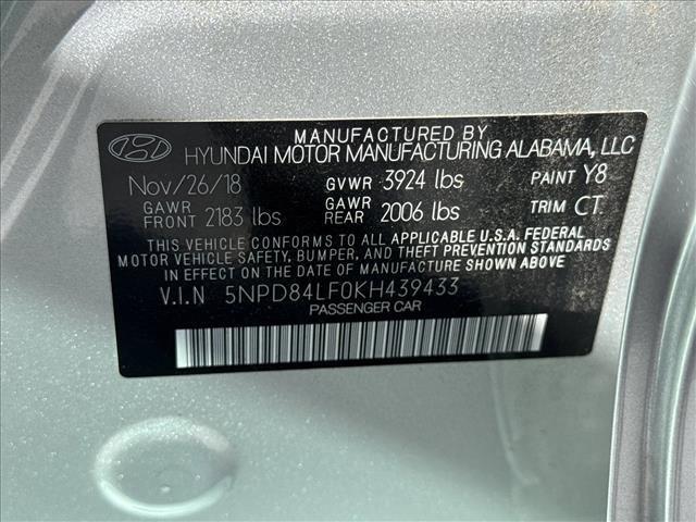 Photo of 2019 Symphony Silver Hyundai ELANTRA