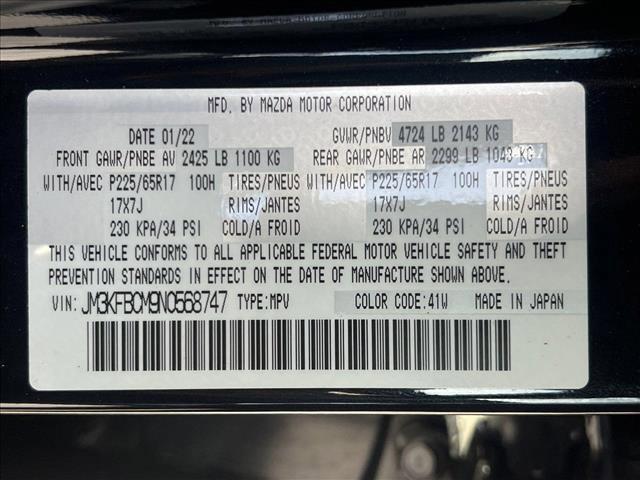 Photo of 2022 Jet Black Mica Mazda CX-5
