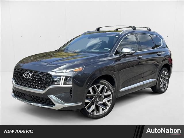 Photo of 2023 Portofino Gray Hyundai SANTA FE