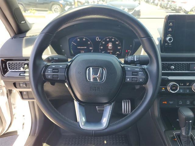 Photo of 2025 Platinum White Pearl Honda Civic Hybrid