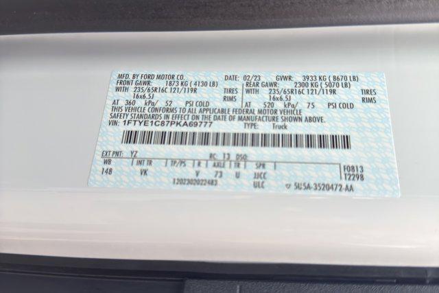 Photo of 2023 Oxford White Ford Transit-150