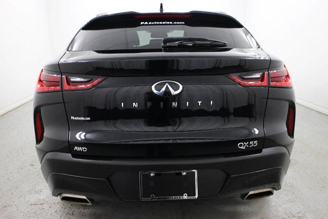 Photo of 2022 Black Obsidian INFINITI QX55