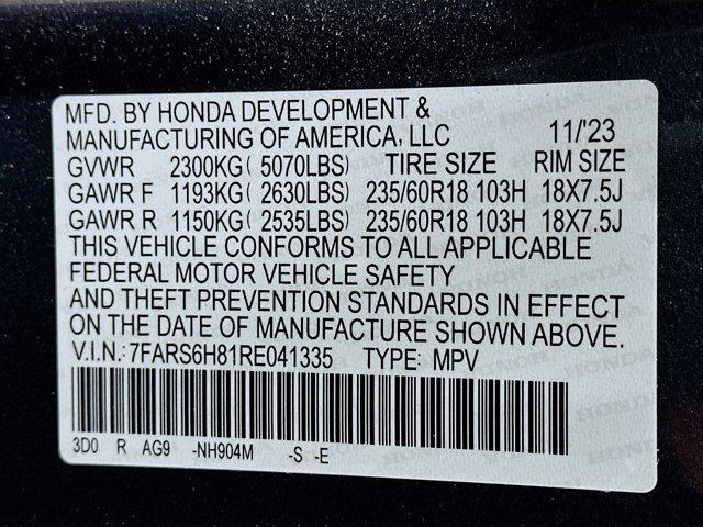 Photo of 2024 Canyon River Blue Metallic Honda CR-V Hybrid