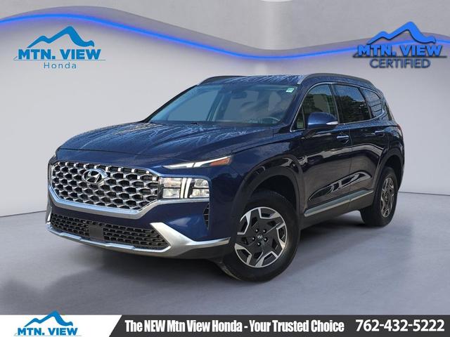 Photo of 2023 Stormy Sea Hyundai SANTA FE HEV