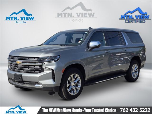 Photo of 2023 Sterling Gray Metallic Chevrolet Suburban