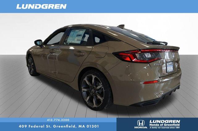 Photo of 2025 Sand Dune Honda Civic Hybrid