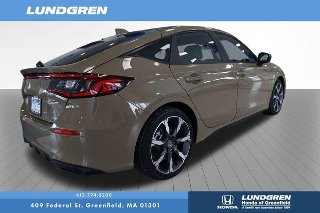 Photo of 2025 Sand Dune Honda Civic Hybrid