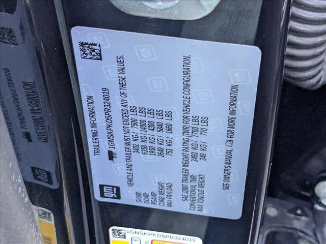 Photo of 2023 Black Chevrolet Tahoe