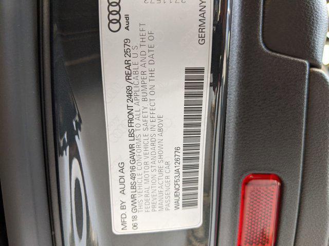Photo of 2018 Monsoon Gray Metallic Audi A5