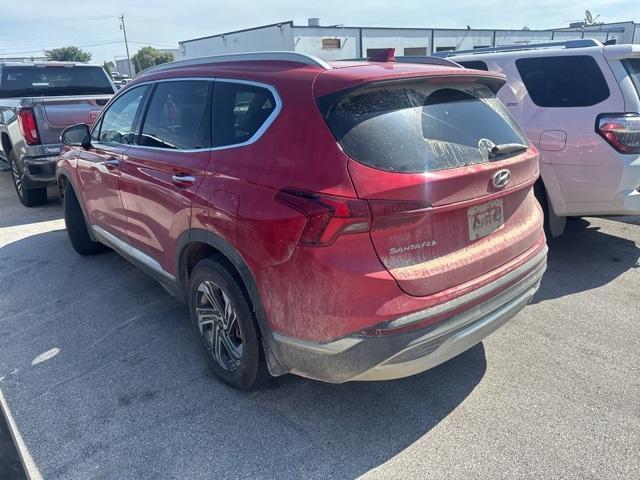 Photo of 2023 Calypso Red Hyundai SANTA FE