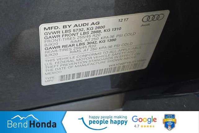 Photo of 2018 Daytona Gray Pearl Effect Audi SQ5
