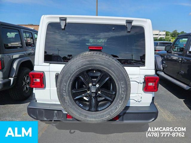 Photo of 2020 Bright White Jeep Wrangler Unlimited