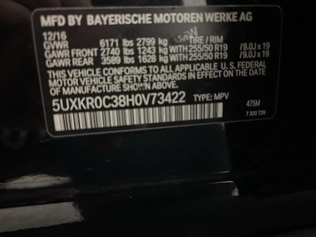 Photo of 2017 Black Sapphire Metallic BMW X5